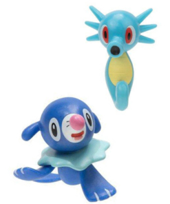 gadżet figurki pokemon battle select / podwodny Świat + popplio + horsea