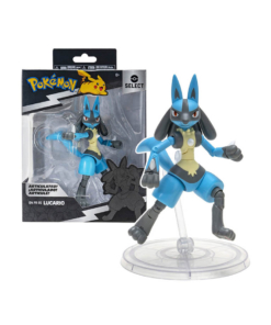 gadżet ruchoma figurka pokemon battle select / lucario