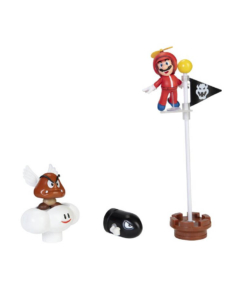 gadżet zestaw 5 figurek super mario / cloud diorama set