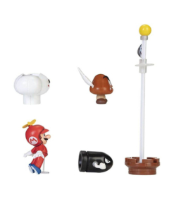 gadżet zestaw 5 figurek super mario / cloud diorama set