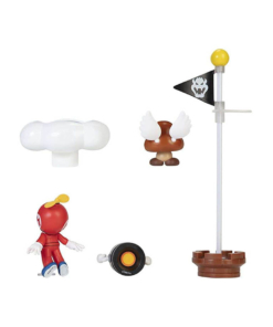 gadżet zestaw 5 figurek super mario / cloud diorama set