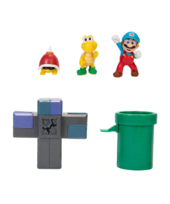 gadżet zestaw 5 figurek super mario / underground diorama set