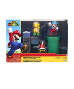 gadżet zestaw 5 figurek super mario / underground diorama set