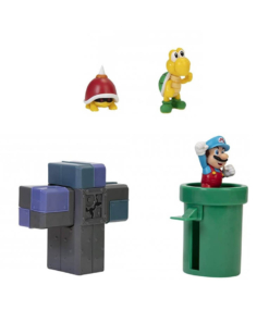 gadżet zestaw 5 figurek super mario / underground diorama set
