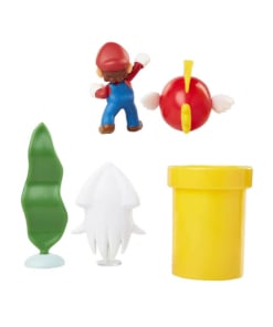 gadżet zestaw 5 figurek super mario / underwater diorama set