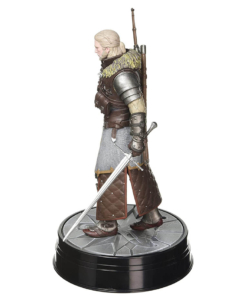 gadżet figurka wiedźmin iii: dziki gon / geralt z rivii w zbroi szkoły niedźwiedzia