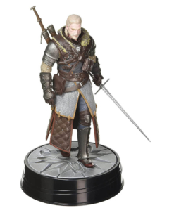 gadżet figurka wiedźmin iii: dziki gon / geralt z rivii w zbroi szkoły niedźwiedzia