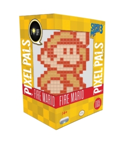 gadżet lampka / figurka pixel pals fire mario.