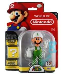 nintendo figurka luigi + tajemnicze akcesorium.