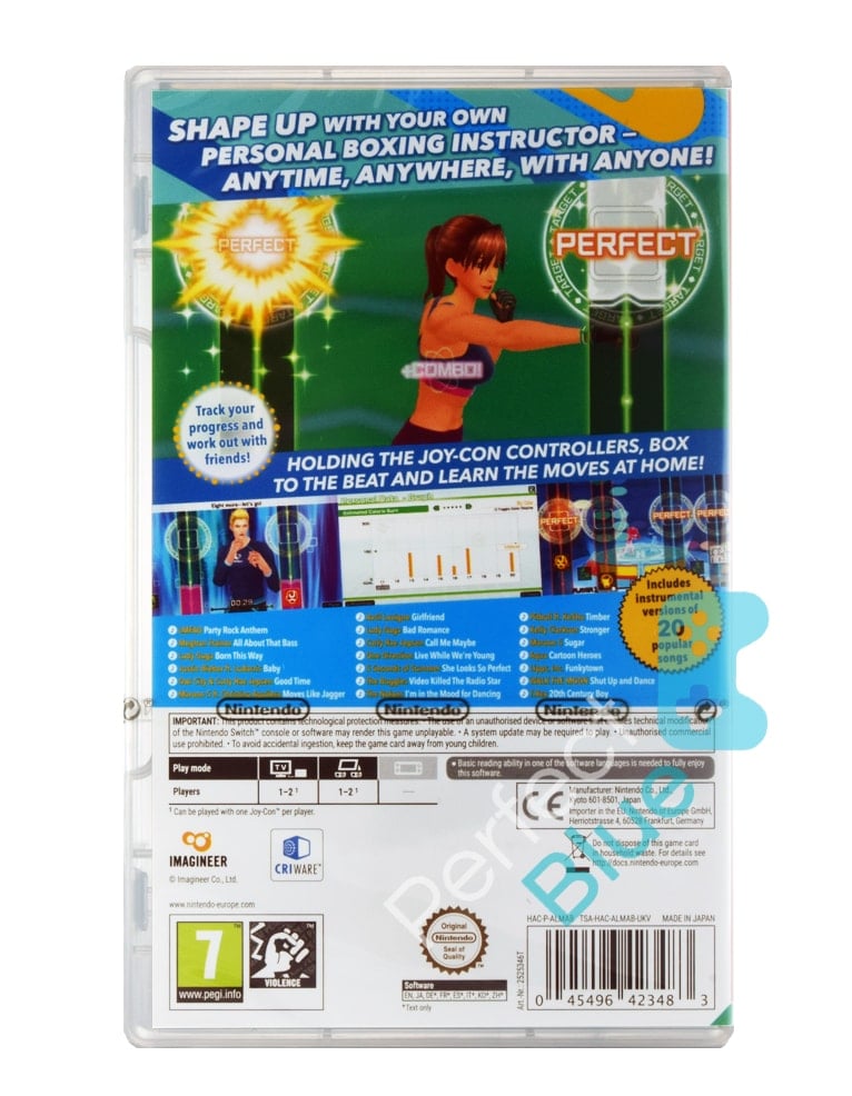 gra nintendo switch fitness boxing