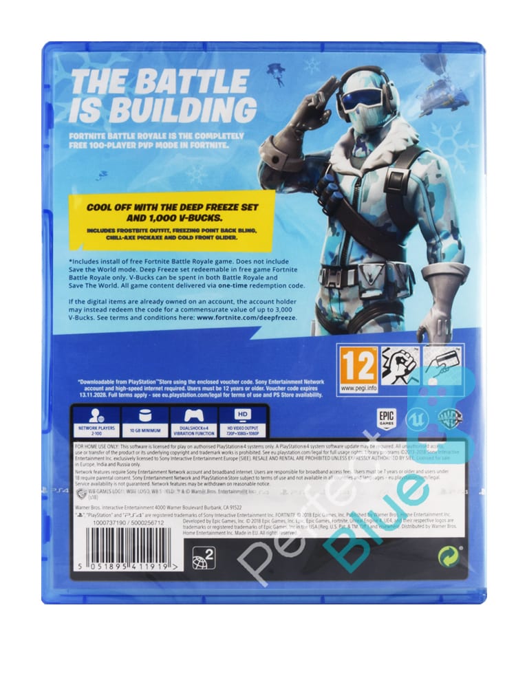 gra ps4 fortnite deep freeze bundle.