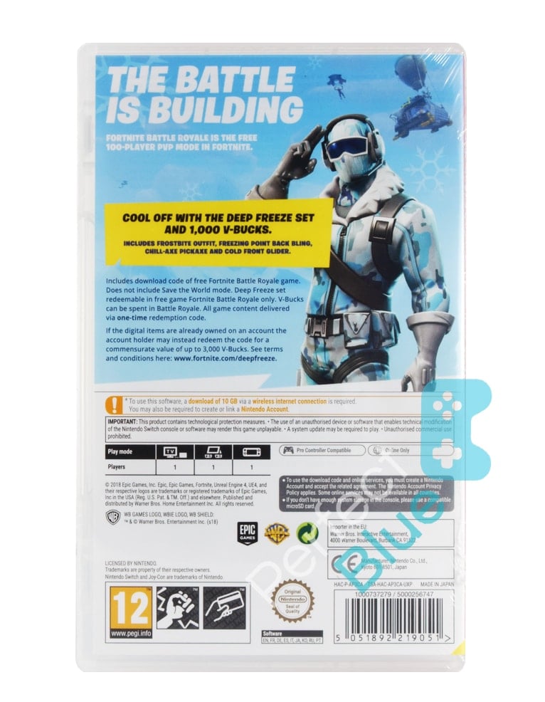 gra nintendo switch fortnite deep freeze bundle.