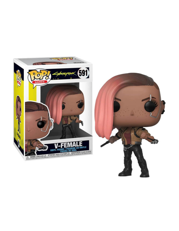 gadżet figurka funko pop / cyberpunk 2077 v female / 591