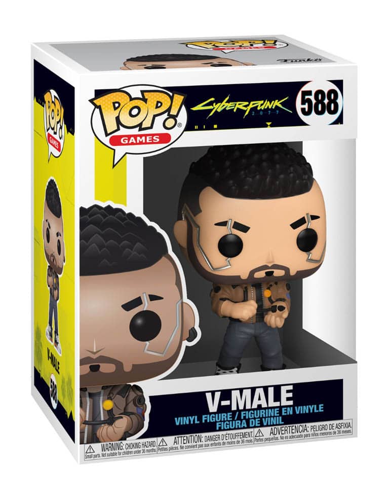 gadżet figurka funko pop / cyberpunk 2077 v male / 588