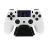 gadżet zegar z budzikiem / biały kontroler dualshock
