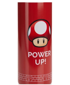 gadżet metalowa butelka na wodę / kubek podróżny / super mario / power up!