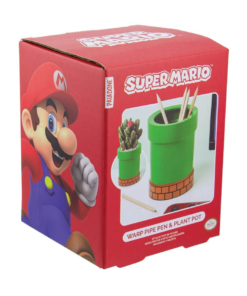 gadżet doniczka / przybornik na biurko / super mario