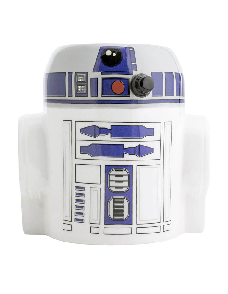 gadżet doniczka / przybornik na biurko / star wars / r2 d2
