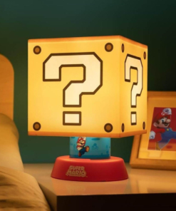 nocna lampka nintendo super mario / znak zapytania / question block / 27cm