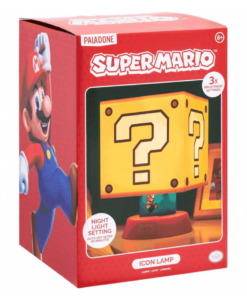 nocna lampka nintendo super mario / znak zapytania / question block / 27cm
