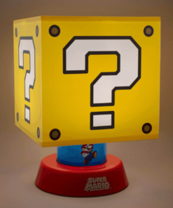 nocna lampka nintendo super mario / znak zapytania / question block / 27cm