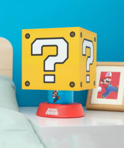 nocna lampka nintendo super mario / znak zapytania / question block / 27cm