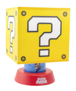 nocna lampka nintendo super mario / znak zapytania / question block / 27cm