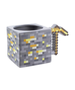 gadżet kubek minecraft złoty kilof