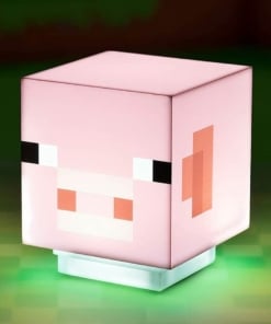 gadżet lampka wydająca dźwięk / pig / Świnka minecraft