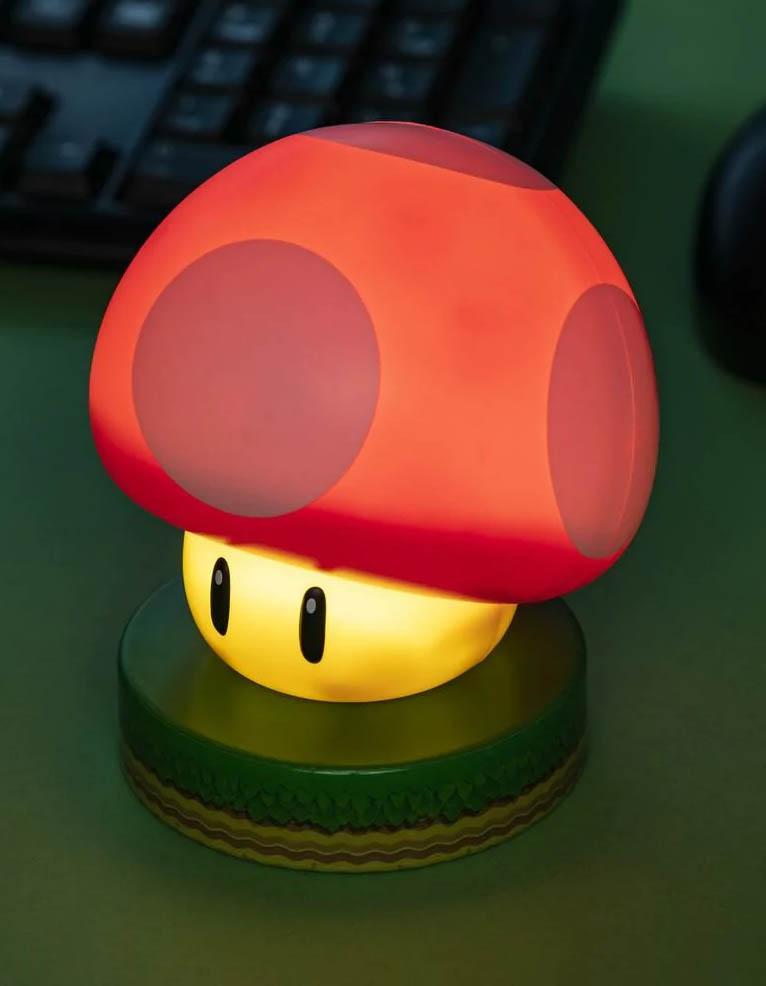 gadżet lampka super mario / mushroom 3d / #002