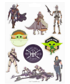 gadżet zestaw 18 magnesów / star wars / the mandalorian