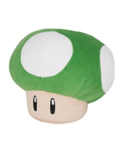 gadżet pluszowa maskotka super mario zielony grzybek / 15cm
