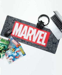 gadżet duża mata na biurko / podkładka pod mysz / motyw logo marvel