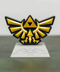 gadżet mini lampka the legend of zelda / hyrule crest / #007