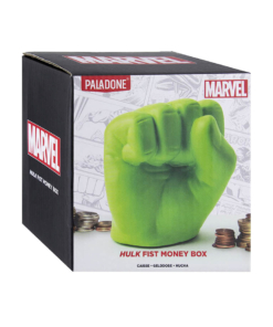 gadżet skarbonka marvel / pięść hulka