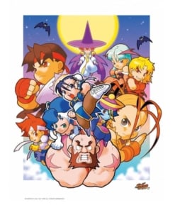 litografia street fighter let's go
