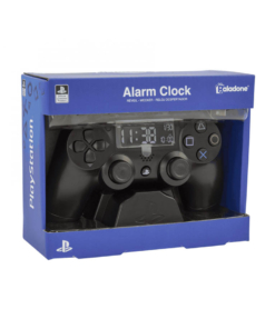 gadżet zegar z budzikiem / czarny kontroler dualshock