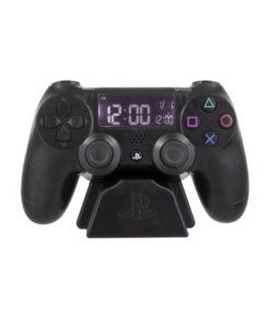 gadżet zegar z budzikiem / czarny kontroler dualshock