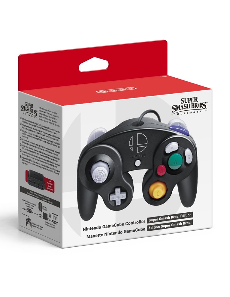 gamecube / pad kontroler / nintendo switch / super smash bros.