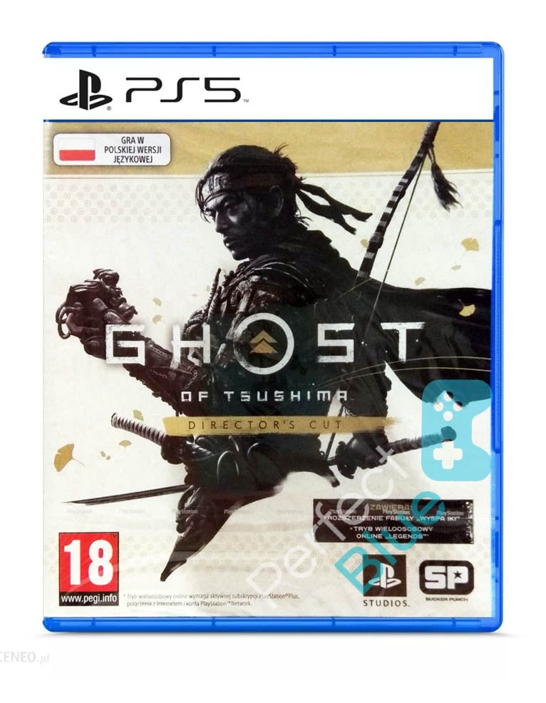 konsola sony playstation 5 ps5 825gb + ghost of tsushima director's cut ps5
