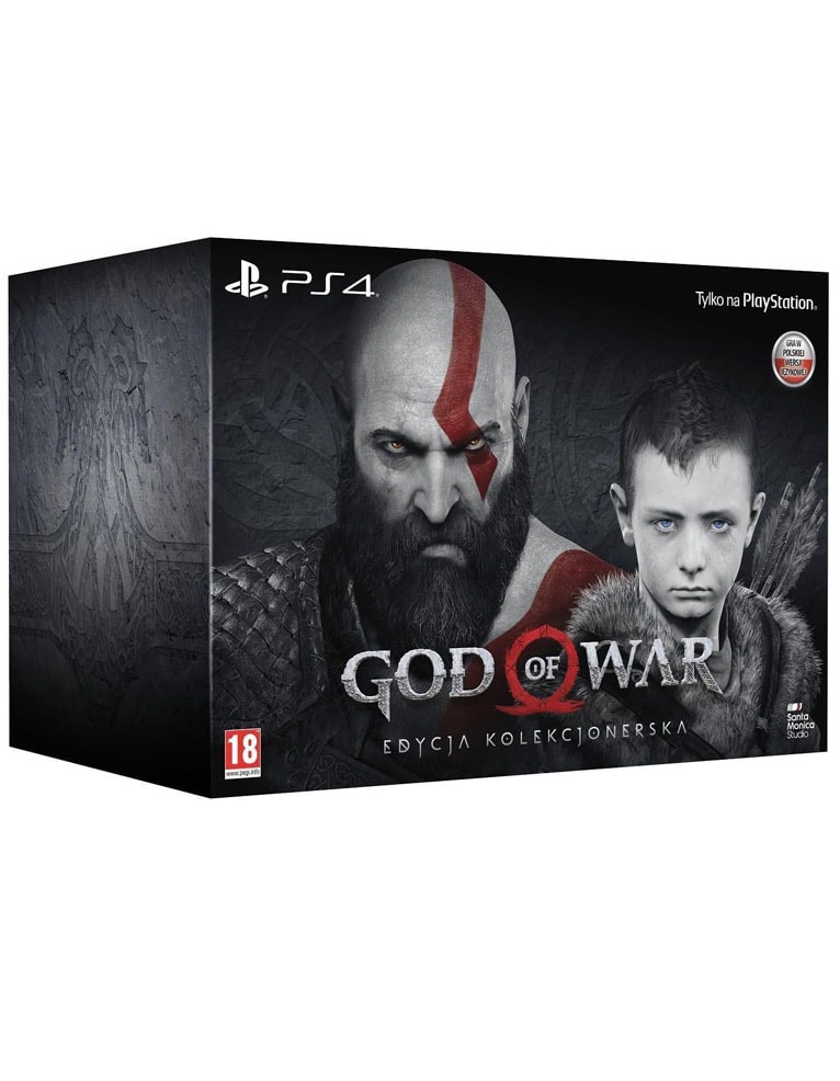 gra ps4 god of war edycja kolekcjonerska (collector's edition) pl.