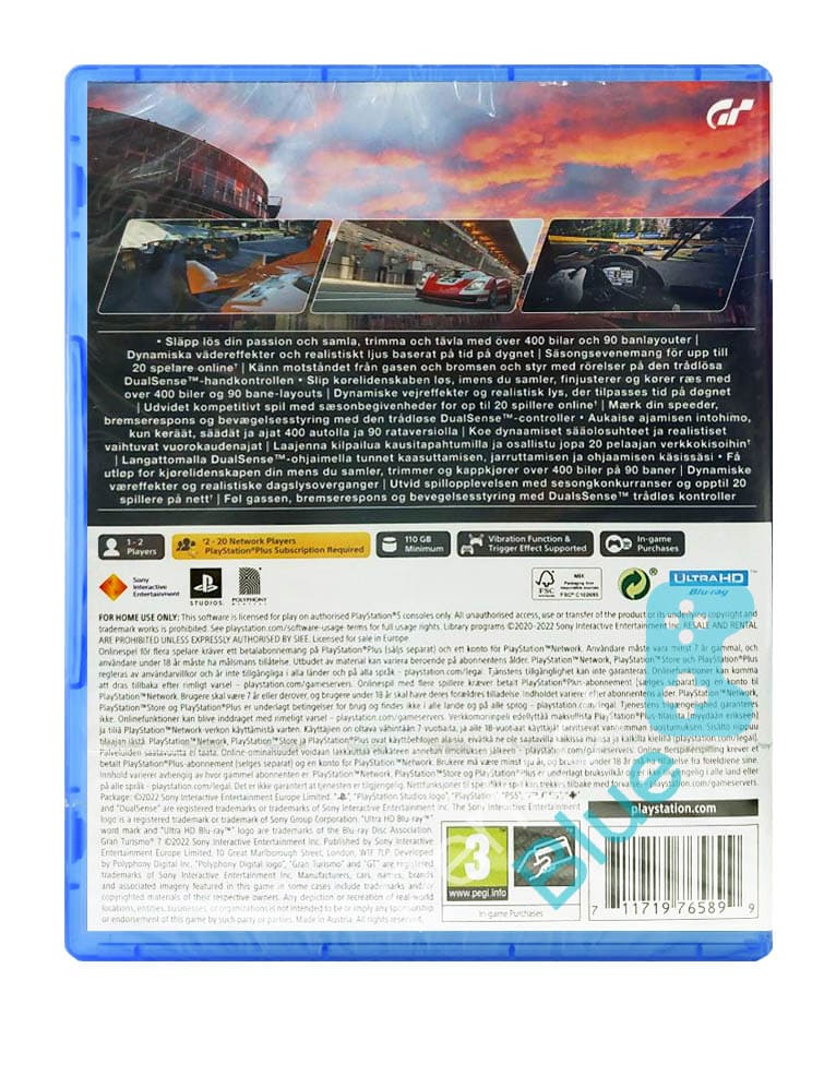 gra ps5 gran turismo 7 pl / nordic