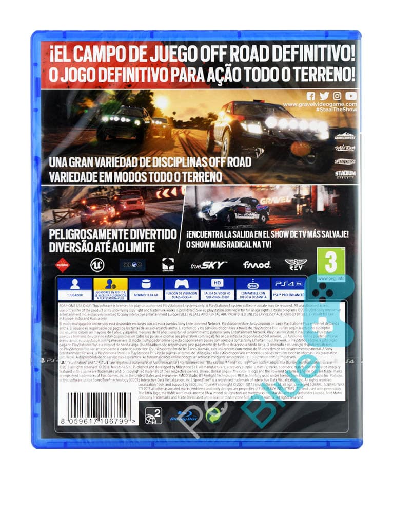 gra ps4 gravel.