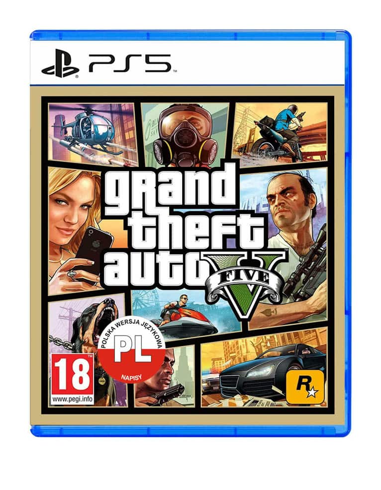 gra ps5 grand theft auto v / gta 5 / pl