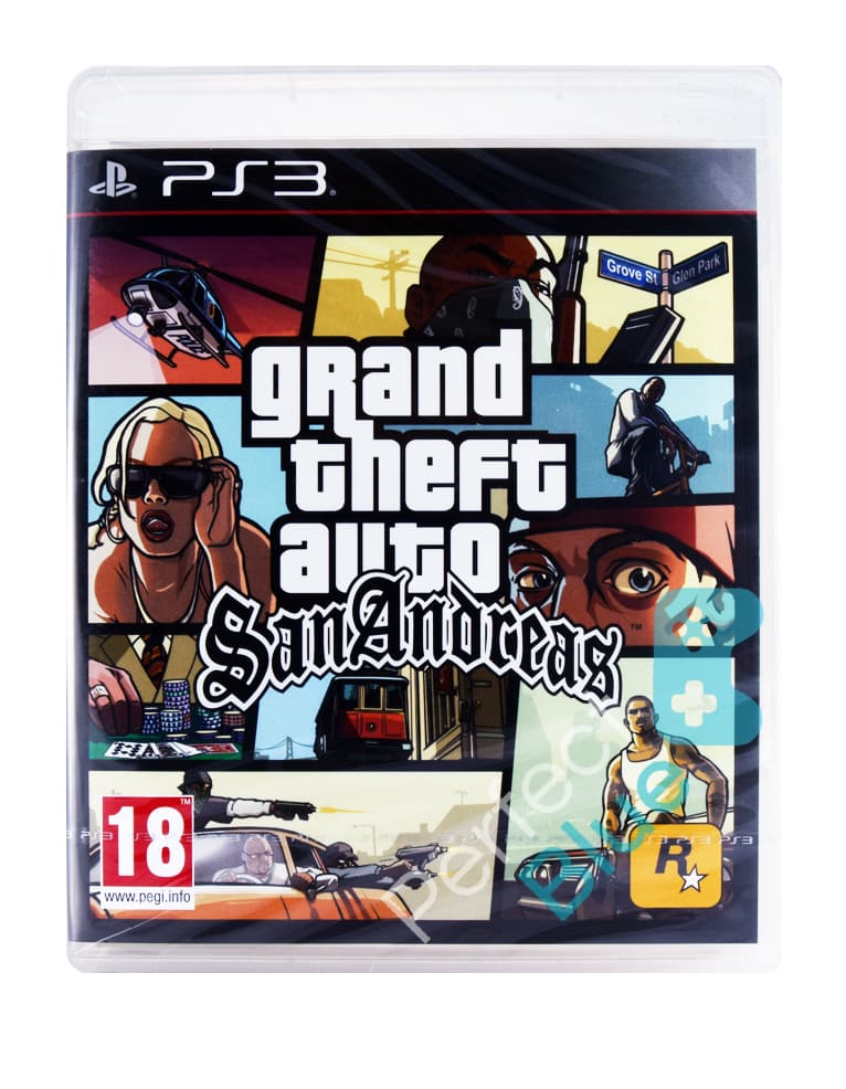 gra ps3 gta grand theft auto san andreas
