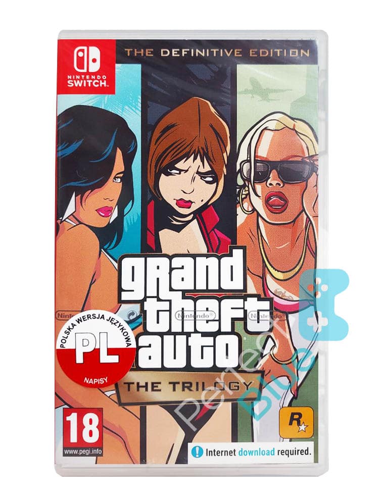 gra nintendo switch grand theft auto: the trilogy – the definitive edition pl