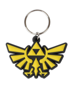 gadżet / gumowy brelok / zelda triforce