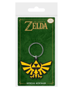 gadżet / gumowy brelok / zelda triforce