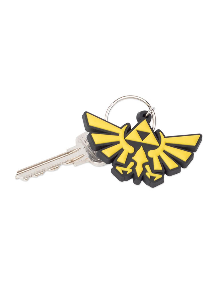 gadżet / gumowy brelok / zelda triforce