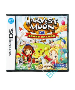 gra nintendo ds harvest moon grand bazaar